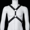 Banoch Chest harness Raimond kunst leer harnas voor man 987101810 Banoch Chest harness Raimond kunst leer harnas voor man 987101810