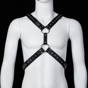 Banoch Chest harness Raimond kunst leer harnas voor man 987101810