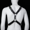 Banoch Chest harness Raimond kunst leer harnas voor man 987101810 4 Banoch Chest harness Raimond kunst leer harnas voor man 987101810 4