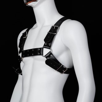 Banoch Chest harness Rapheal pu leren harnas voor man 987101801 2