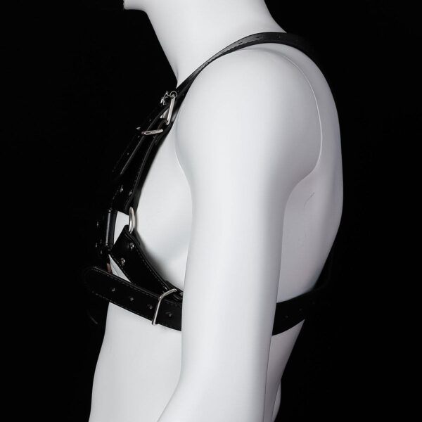 Banoch Chest harness Rapheal pu leren harnas voor man 987101801 3 Banoch Chest harness Rapheal pu leren harnas voor man 987101801 3