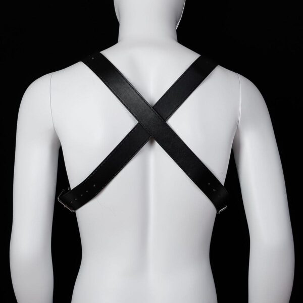 Banoch Chest harness Rapheal pu leren harnas voor man 987101801 4 Banoch Chest harness Rapheal pu leren harnas voor man 987101801 4