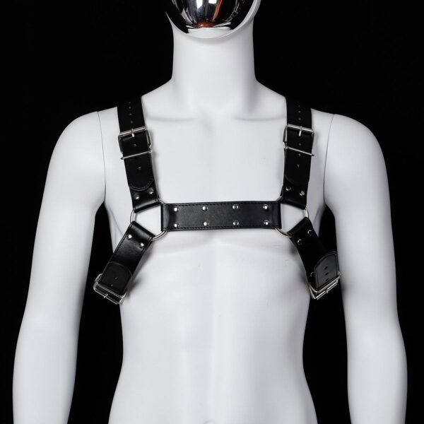 Banoch Chest harness Rapheal pu leren harnas voor man 987101801 Banoch Chest harness Rapheal pu leren harnas voor man 987101801