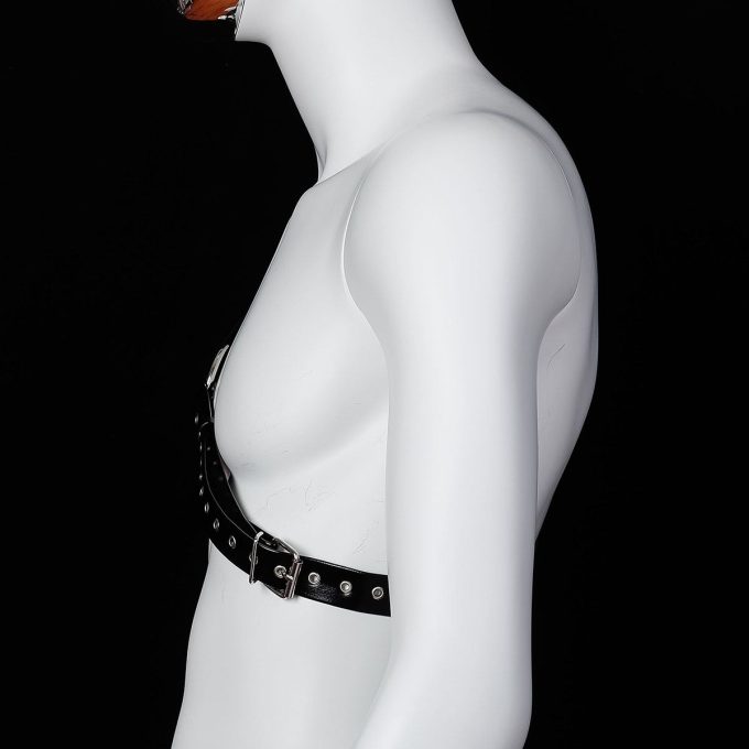 Banoch Chest triangle harness Rob imitatie leren harnas voor man 987101797 3