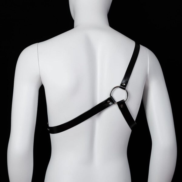 Banoch Chest triangle harness Rob imitatie leren harnas voor man 987101797 4 Banoch Chest triangle harness Rob imitatie leren harnas voor man 987101797 4
