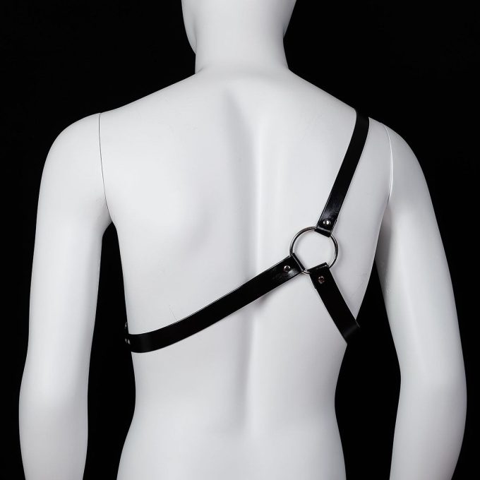 Banoch Chest triangle harness Rob imitatie leren harnas voor man 987101797 4