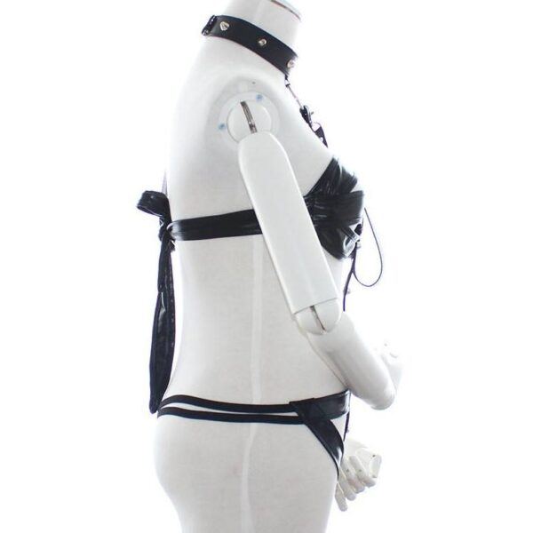 Banoch Collar Bondage body Harness black5 zwart pu leer harnas vrouw bdsm 98710760 3 Banoch Collar Bondage body Harness black5 zwart pu leer harnas vrouw bdsm 98710760 3