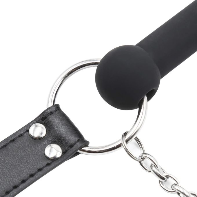 Banoch Horsing around bit gag siliconen paardenbit met leidsel ponyplay 987101849 6