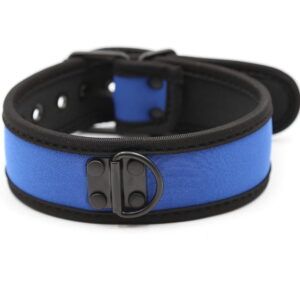 Banoch Lindo Collar Azul Neoprene halsband blauw neopreen puppy play 987101845 1