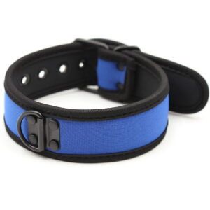 Banoch Lindo Collar Azul Neoprene halsband blauw neopreen puppy play 987101845 3