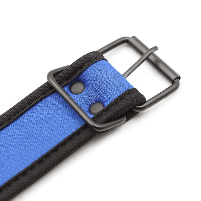Banoch Lindo Collar Azul Neoprene halsband blauw neopreen puppy play 987101845 5