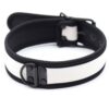 Banoch Lindo Collar Blanco Neoprene halsband wit neopreen puppy play 987101842 3