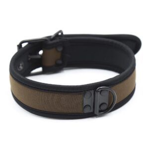 Banoch Lindo Collar Marrón Neoprene halsband bruin neopreen puppy play 987101846 2