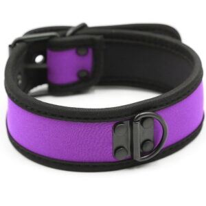 Banoch Lindo Collar Morado Neoprene halsband paars neopreen puppy play 987101841 2