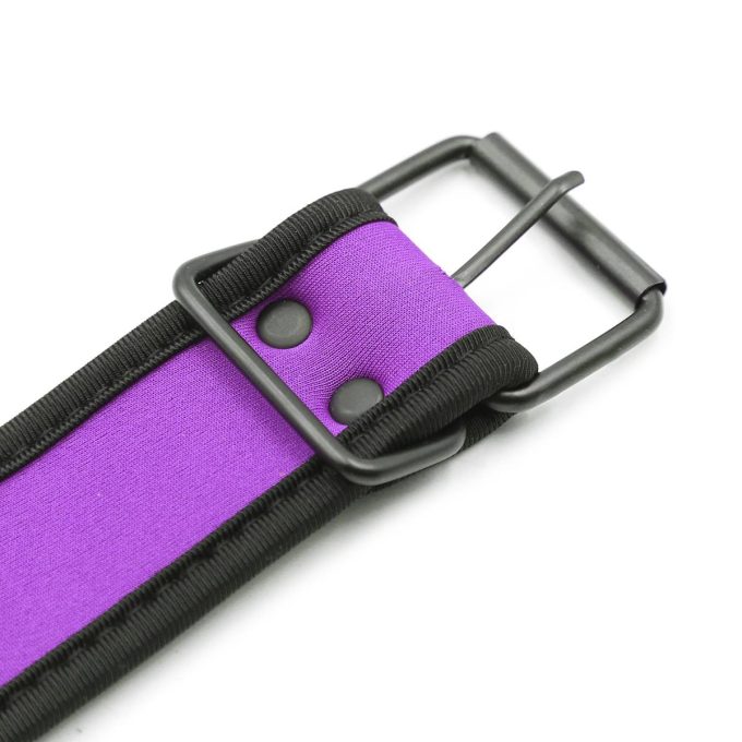 Banoch Lindo Collar Morado Neoprene halsband paars neopreen puppy play 987101841 5