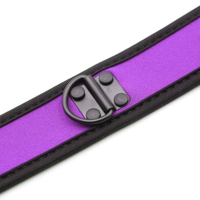 Banoch Lindo Collar Morado Neoprene halsband paars neopreen puppy play 987101841 6