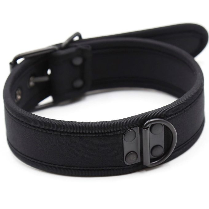 Banoch Lindo Collar Negro mesh Neoprene halsband zwart mesh neopreen puppy play 98710871 2