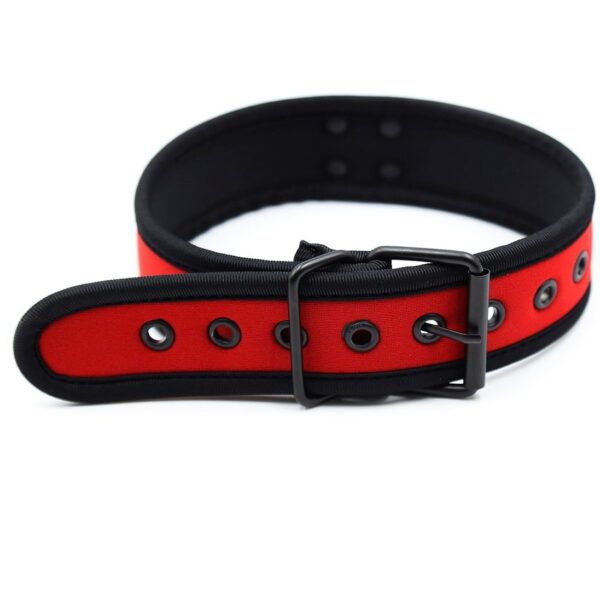 Banoch Lindo Collar Rojo Neoprene halsband rood neopreen puppy play 987101840 4
