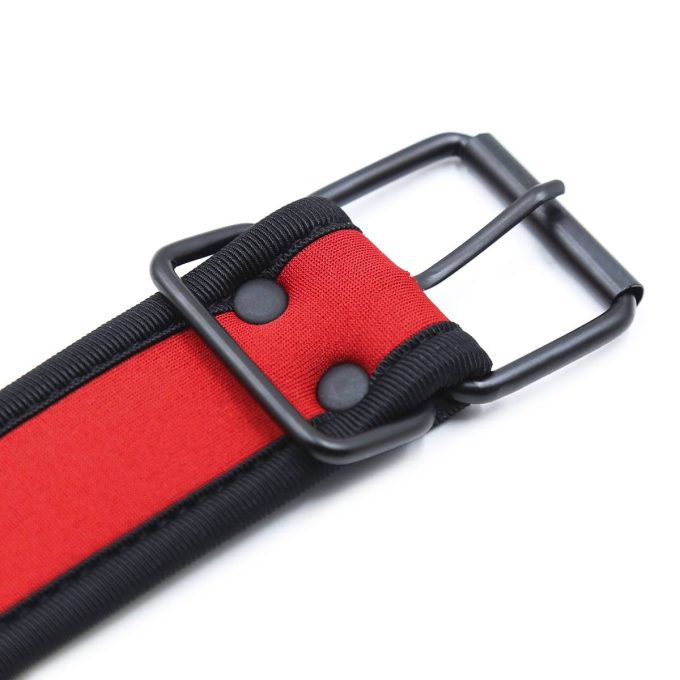 Banoch Lindo Collar Rojo Neoprene halsband rood neopreen puppy play 987101840 5