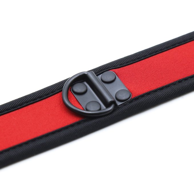 Banoch Lindo Collar Rojo Neoprene halsband rood neopreen puppy play 987101840 6