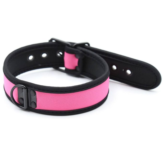 Banoch Lindo Collar Rosa Neoprene halsband roze neopreen puppy play 98710843 3