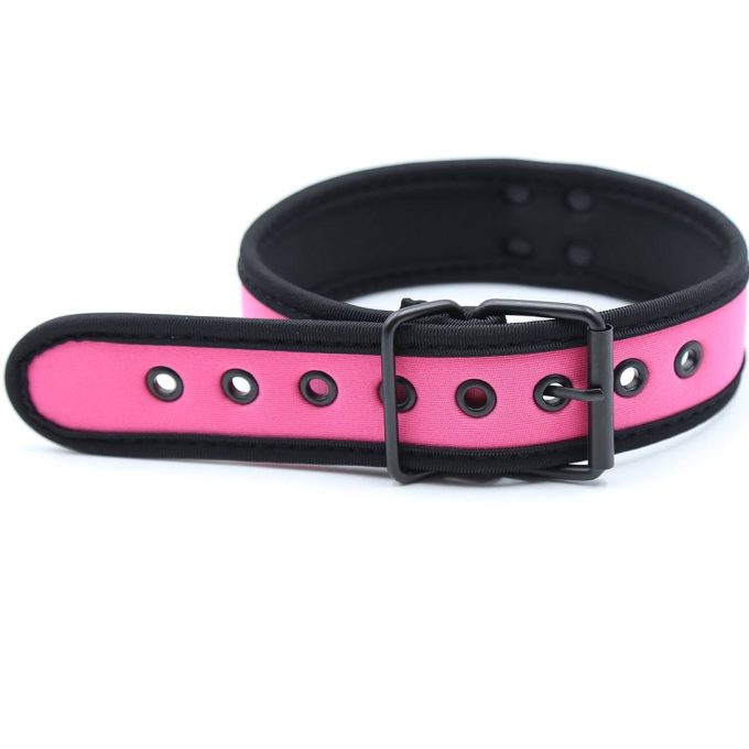 Banoch Lindo Collar Rosa Neoprene halsband roze neopreen puppy play 98710843 4