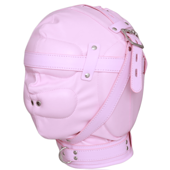 Banoch Reticent Hood Pink Roze masker van pu Leer 987101721 2