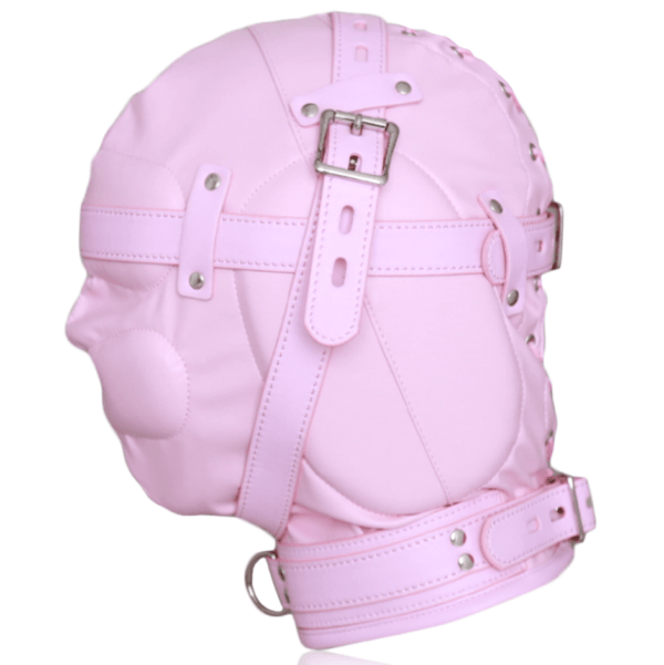 Banoch Reticent Hood Pink Roze masker van pu Leer 987101721 3