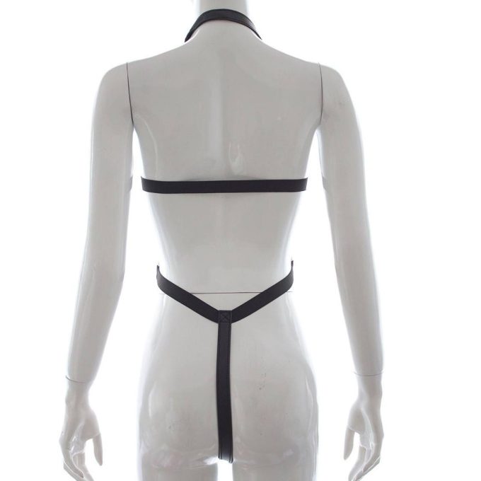 Banoch achterkant Bondage riemen body Harness black2 zwart pu leer harnas vrouw bdsm 987101756