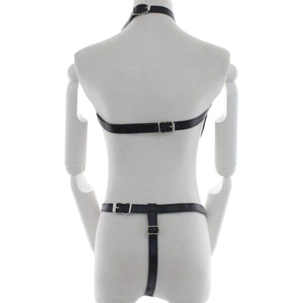 Banoch achterkant Bondage riemen body Harness black3 zwart pu leer harnas vrouw bdsm 987101757
