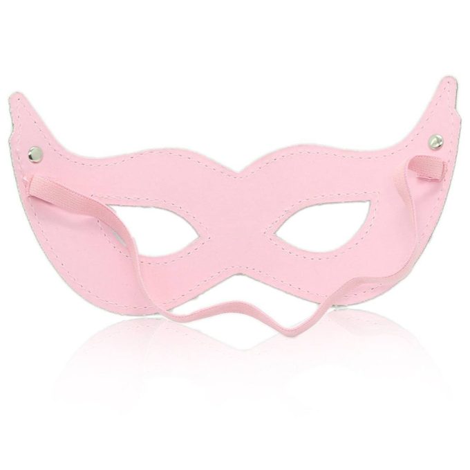 Banoch achterkant mask villain pink masker van imitatieleer roze 987101772