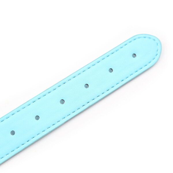 Banoch detail bandje zachte bitgag van imitatieleer blauw 987191775