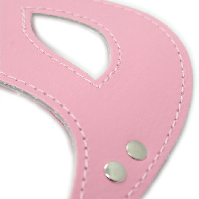 Banoch detail masker van imitatieleer roze 987101772