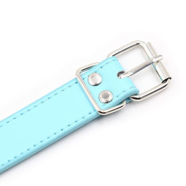 Banoch gespsluiting bitgag van imitatieleer blauw 987191775