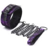 Banoch ketting Collar leash Courtesan Purple halsband met riem paars bondage 987101769 Banoch ketting Collar leash Courtesan Purple halsband met riem paars bondage 987101769