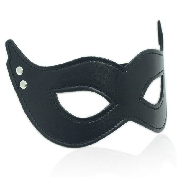 Banoch mask villain black masker van imitatieleer zwart 987101770