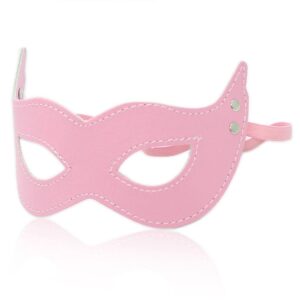 Banoch mask villain pink masker van imitatieleer roze 987101772 2
