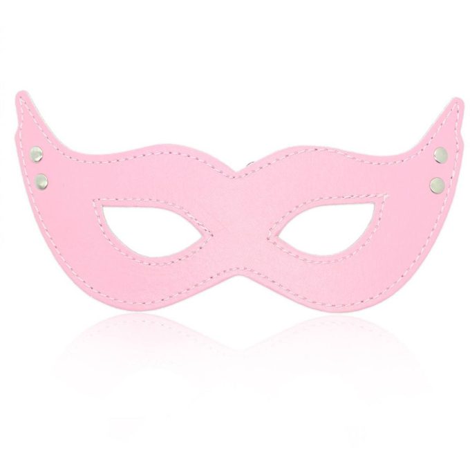 Banoch mask villain pink masker van imitatieleer roze 987101772 3