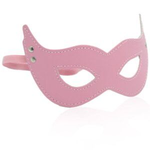 Banoch mask villain pink masker van imitatieleer roze 987101772