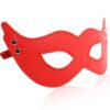 Banoch mask villain red masker van imitatieleer rood 987101771 Banoch mask villain red masker van imitatieleer rood 987101771