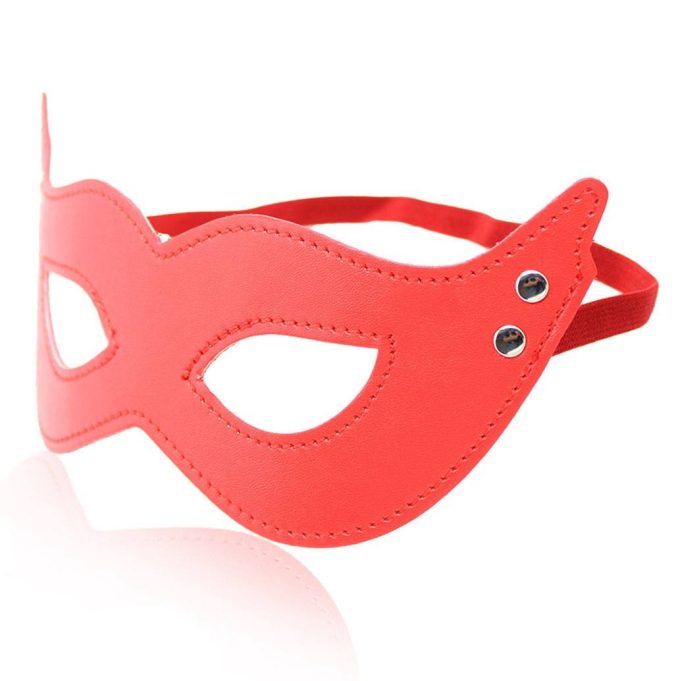 Banoch mask villain red masker van imitatieleer rood 987101771 2