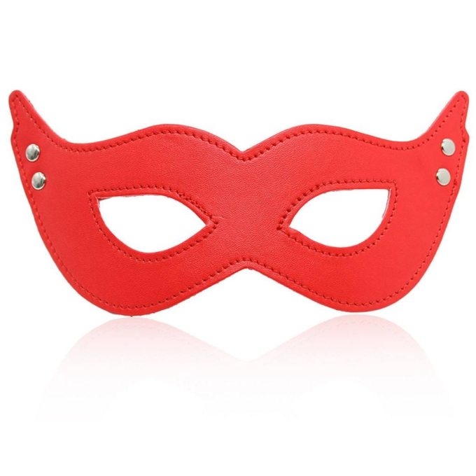 Banoch mask villain red masker van imitatieleer rood 987101771 3