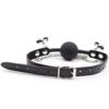 Banoch siliconen Ballgag tepelklemmen Zwart 987101836 3