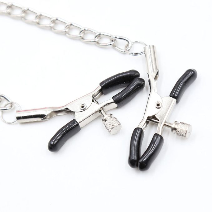 Banoch siliconen Ballgag tepelklemmen Zwart 987101836 4