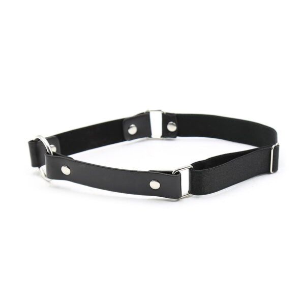 Banoch zwart jarretel riemen been harnas vrouw zwart pu leer 987101755 11