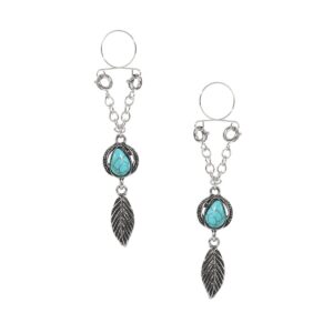 Pinch indiscrets nip Jewel tepelhanger Blue Stone winged 987101734