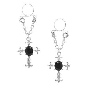 Pinch indiscrets nip Jewel tepelhanger Gothic Cross 987101737