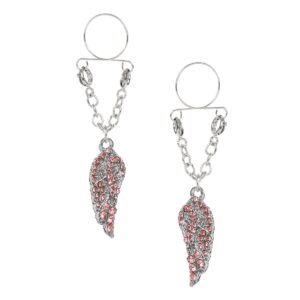 Pinch indiscrets nip Jewel tepelhanger Pink Wings 987101730