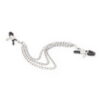 Pinch tepelklemmen Triple link silver verstelbaar met ketting bdsm 4
