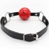 Banoch Breathable ball gag open rood verstelbare riem 987101742 10
